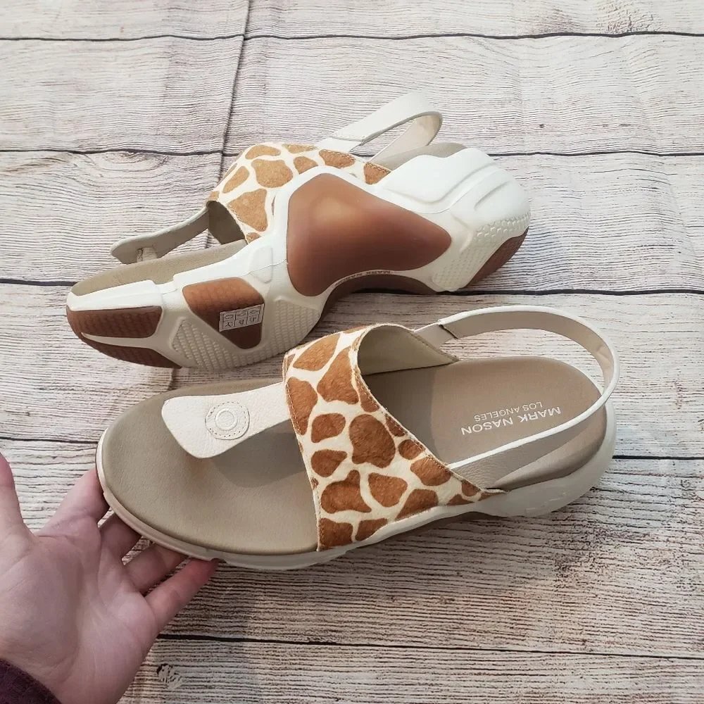 NWOB MARC NASON Giraffe Sandal Platform, Sz 10